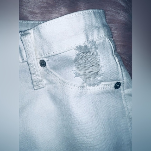 Universal Thread Mid Rise Skinny Ankle Jean Sz. 2/26short Frayed Hem - Picture 10 of 15